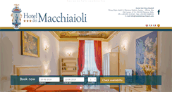 Desktop Screenshot of hoteldeimacchiaioli.com
